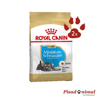 ROYAL CANIN MINIATURE SCHNAUZER PUPPY pack de 2 unidades