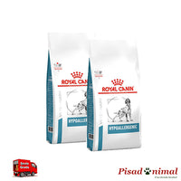 2 Sacos de 14 Kg de Pienso Royal Canin Hypoallergenic DR21.