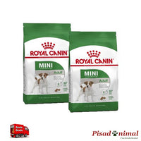 Pack 2 Sacos Royal Canin Mini Adult Pienso Perros Adultos de Raza Pequeña