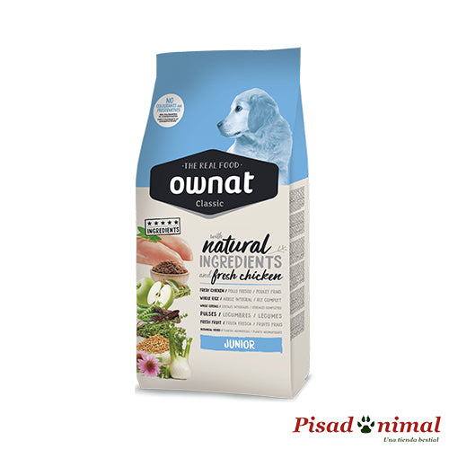 Ownat Classic Junior pienso para perros jóvenes y cachorros