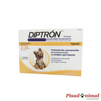 3 Unidades DIPTRON Pipetas Anti Pulgas y Garrapatas para Perros (2-10 Kg)