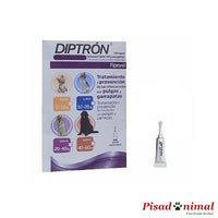 DIPTRON Pipeta Anti Pulgas y Garrapatas para Perros (10-20 Kg)