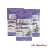  DIXIE 3 Pipetas de Fipronilo Spot-On Antiparasitarias 50mg para Gatos