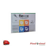 24 Unidades FLEVOX Pipetas Anti Pulgas y Garrapatas para Perros (40-60 Kg)
