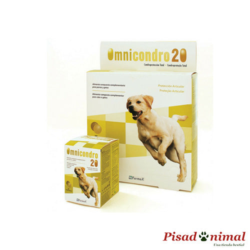 HIFARMAX Omnicondro 20 Condroprotector 60 Comprimidos para Perros Grandes