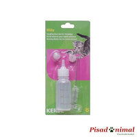 KERBL Set Biberón 50ml 3 Tetinas para Cachorros, Gatos y Otros Animales