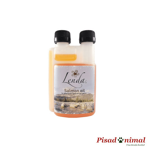Aceite de salmón para perros y gatos 250 ml de Lenda