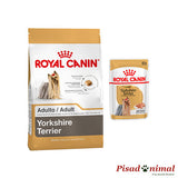 Sobres + Saco Alimento Húmedo ROYAL CANIN YORKSHIRE 85gr para Perros Adultos