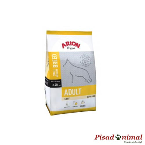 Pienso Original Light Small Medium para perros pequeños y medianos 3 Kg de Arion