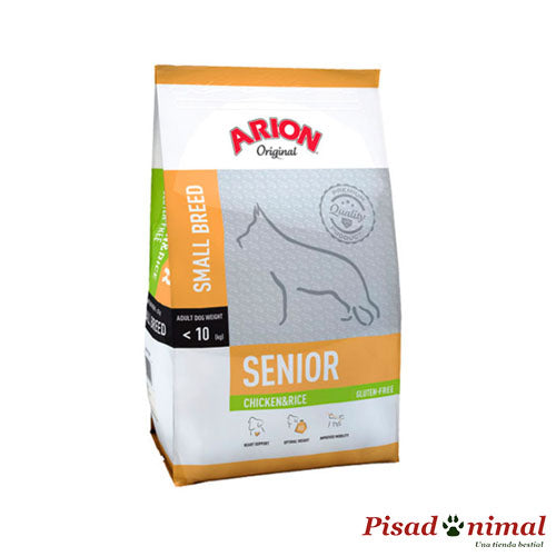 Original Adult Senior Small Breed 3 Kg pienso para perros mayores de raza pequeña de Arion