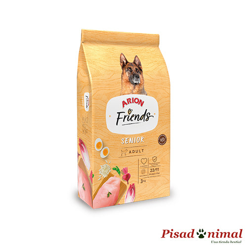 Pienso Arion Friends Senior para perros mayores 3Kg