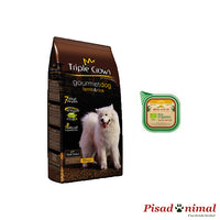 Bandeja (150 gr) GRATIS + Pienso TRIPLE CROWN GOURMET DOG para Perros Adultos