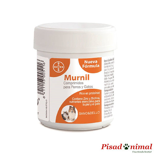 Murnil de Bayer vitaminas para el pelo y la piel de las mascotas