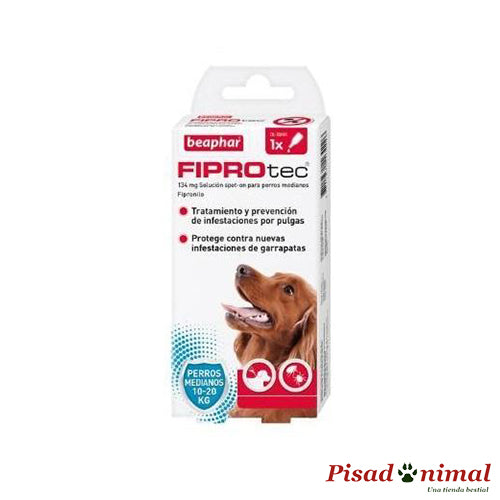 Fiprotec Pipeta Anti Pulgas y Garrapatas Perros
