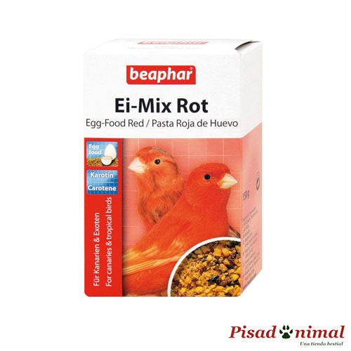 Pasta de Huevo Factor Rojo 150 gr para canarios de Beaphar