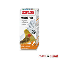 Multi Vitaminas 20 ml suplemento alimenticio para pajaros de Beaphar