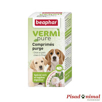 Vermi Pure para perros pequeños y cachorros 50 comprimidos de Beaphar