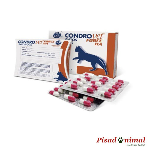 Condroprotector Bioiberica Condrovet Force HA para gatos