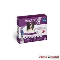 Pipetas Vectra 3D perros medianos de Ceva