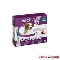 Pipetas Vectra 3D perros pequeños de Ceva