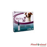 Pipetas Vectra 3D perros pequeños 3 unidades de Ceva