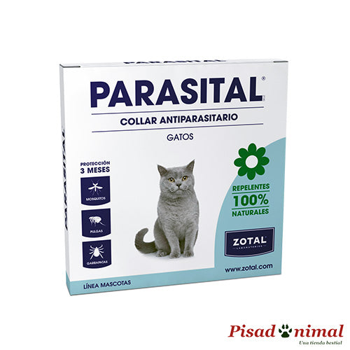 Collar Parasital Repelente para Gatos Zotal