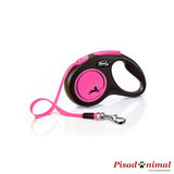 Flexi New Neon Cinta Rosa - Talla S, 5 m