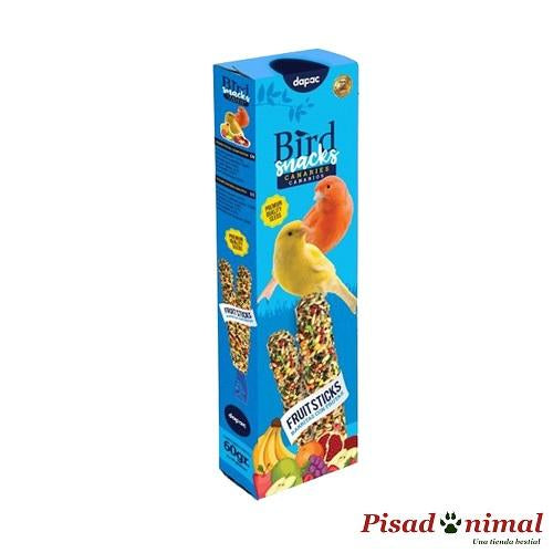 Barritas de frutas Dapac para canarios 60gr