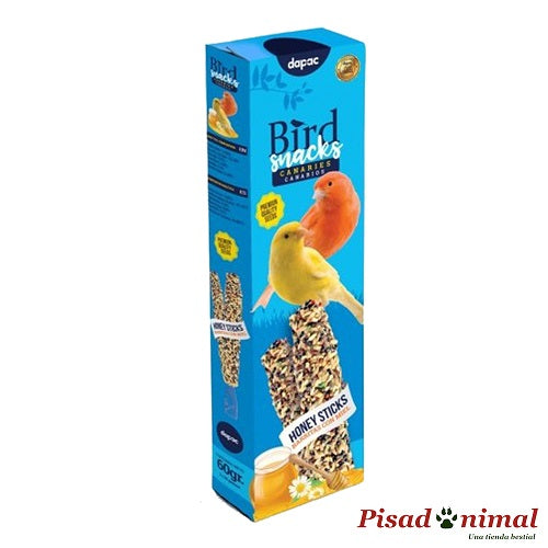 Snack para Canarios Dapac Barritas de miel para canarios 60gr