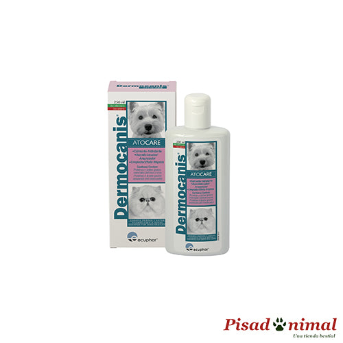  DERMOCANIS ATOCARE Champú para perros y gatos con pieles sensibles