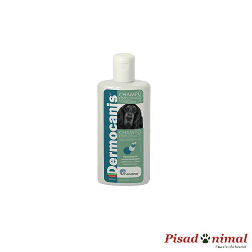 Champú Ecuphar Dermocanis para perros con pelo largo liso