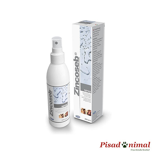 Fatro Zincoseb spray dermatitis y problemas cutáneos en perros y gatos 200ml