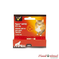 Fiprex Gatos Pipeta Antiparasitaria Fipronilo