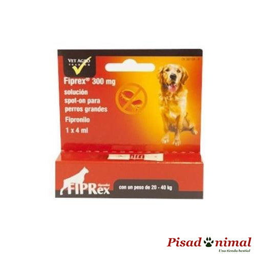 Fiprex L Pipeta Fipronilo Anti Pulgas y Garrapatas