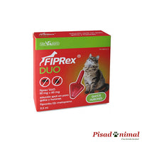 Pipeta antiparasitaria con fipronilo Fiprex Duo para gatos y hurones