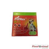 Pipeta antiparasitaria Fiprex Duo S para perros pequeños (2-10Kg)