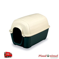 Gaun caseta de plástico para perros y mascotas