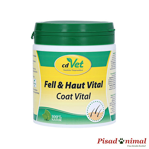 Reforzante natural GAV ALLFEED Coat and skin vital complemento natural para mascotas 400gr