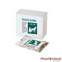Gluco Suero Hidro caja 100 gr para hidratación perros gatos