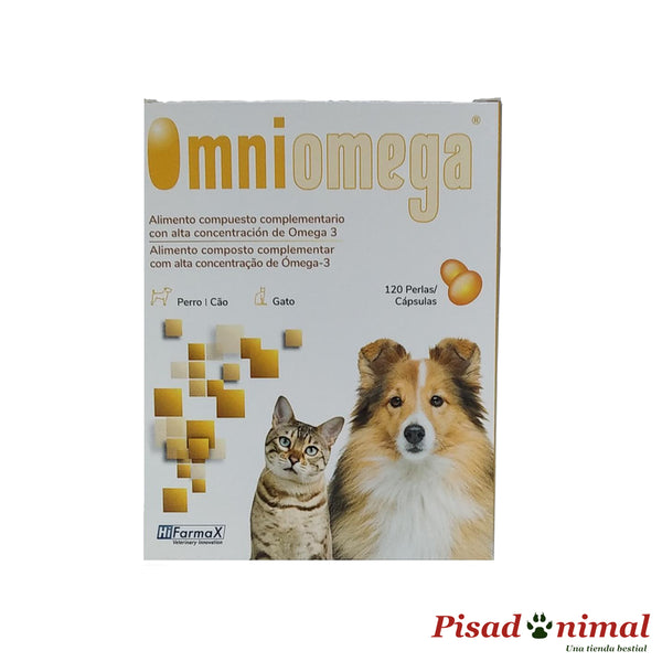 Hifarmax Omniomega Suplemento Nutricional para Perros y Gatos
