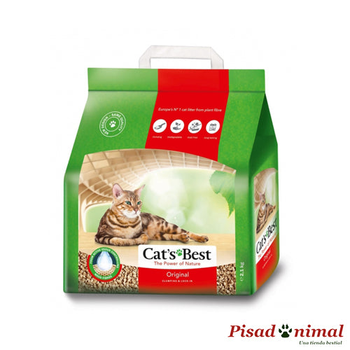 Cat's Best Original 4,3 Kg Lecho higiénico para gatos de JRS