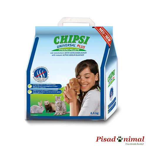 Universal Plus 8 L Lecho en forma de pellets para roedores y gatos de JRS Chipsi