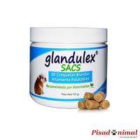 Suplemento alimenticio Glandulex Sacs 30 croquetas para perros de JTPharma