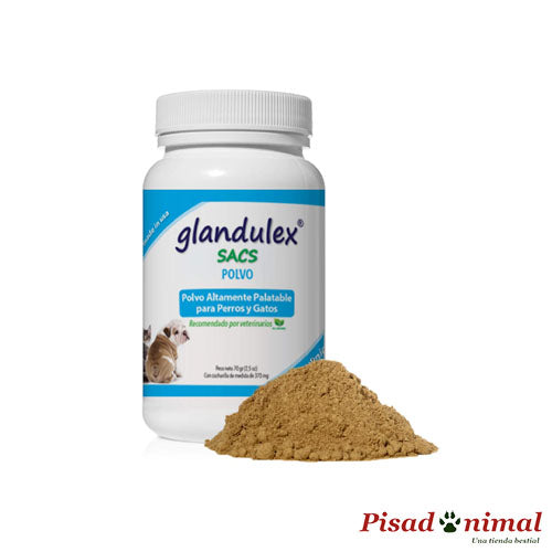 Suplemento alimenticio Glandulex Sacs Polvo para perros y gatos de JTPharma