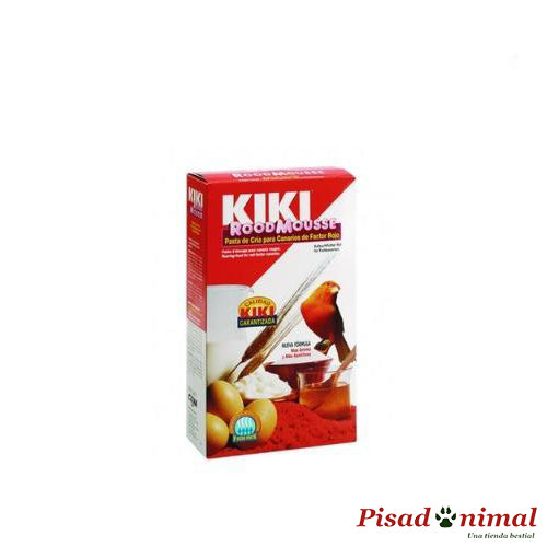 KIKI ROOD MOUSSE Pasta de Cría Húmeda de Factor Rojo para Canarios