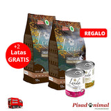 Pienso Nature Senior Mobility para perros pack 2 sacos 12 kg + 2 latas combinadas de Lenda