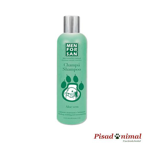 MENFORSAN Champú Calmante y Cicatrizante con Aloe Vera 300 ml para Roedores