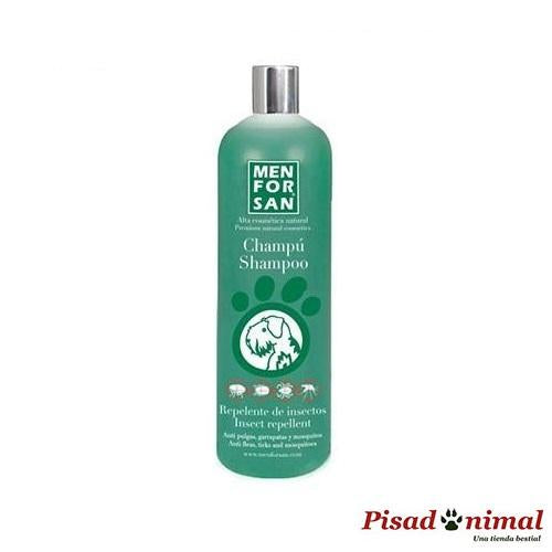 MENFORSAN Champú Repelente de Parásitos con Citronela para Perros