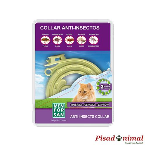 MENFORSAN Collar Antiparasitario Natural para Gatos