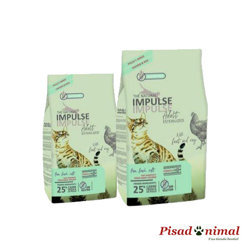 Natural Impulse Cat Sterilised Pienso Gatos Esterilizados